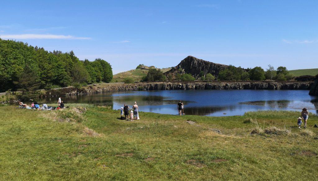 Must see sites on Hadrian's Wall Northumberland - cawfields