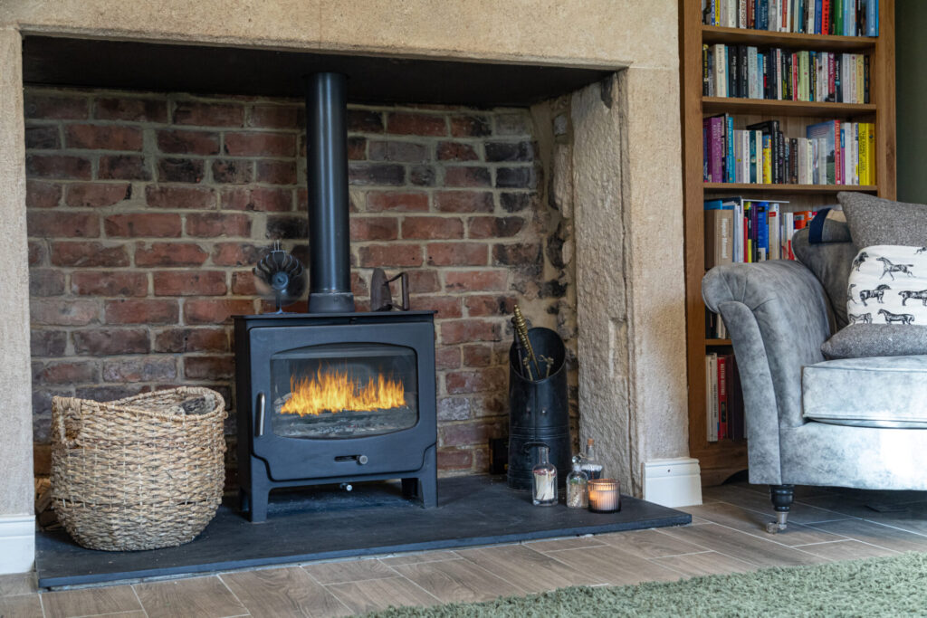 Northumberland Winter Break, open fire, rainy day in Northumberland stay indoors